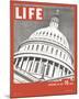 LIFE United States Capitol 1937-null-Mounted Art Print