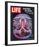 LIFE Vatican Council ends 1965-null-Framed Art Print