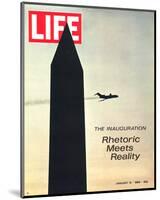 LIFE Washington Nixon Inauguration-null-Mounted Art Print