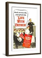 Life with Father-null-Framed Art Print