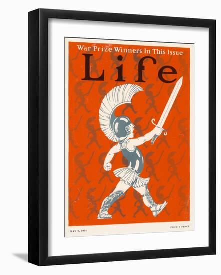 Life, Young Centurion Soldier 1924-null-Framed Art Print