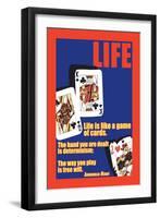 Life-null-Framed Art Print