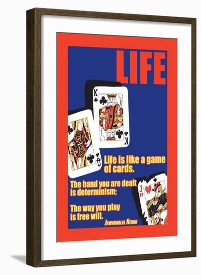 Life-null-Framed Art Print