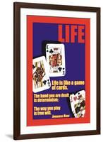 Life-null-Framed Art Print