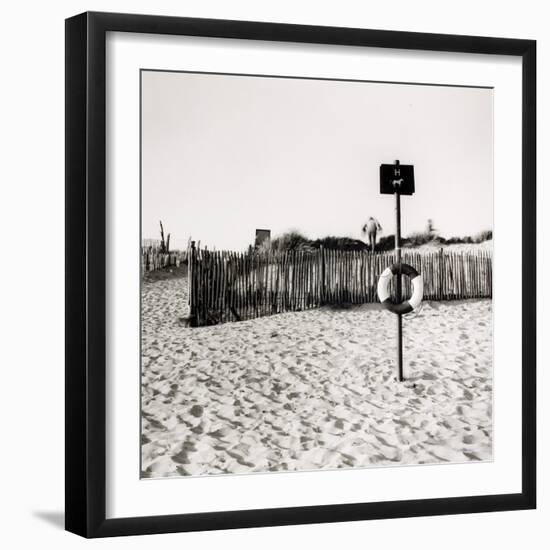 Lifebelt, Camber Sands-Fay Godwin-Framed Giclee Print