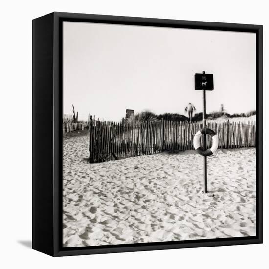 Lifebelt, Camber Sands-Fay Godwin-Framed Stretched Canvas