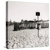 Lifebelt, Camber Sands-Fay Godwin-Stretched Canvas