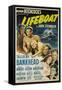 Lifeboat, 1944-null-Framed Stretched Canvas