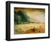 Lifeboat and Manby Apparatus Going to the Aid of a Stranded Vessel-J M W Turner-Framed Giclee Print