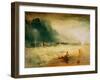 Lifeboat and Manby Apparatus Going to the Aid of a Stranded Vessel-J M W Turner-Framed Giclee Print