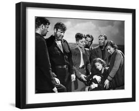 Lifeboat by Alfred Hitchcock, 1944-null-Framed Photo