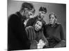 Lifeboat by Alfred Hitchcock with Hume Cronyn, Mary Anderson, John Hodiak and William Bendix., 1944-null-Mounted Photo