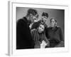 Lifeboat by Alfred Hitchcock with Hume Cronyn, Mary Anderson, John Hodiak and William Bendix., 1944-null-Framed Photo