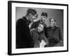 Lifeboat by Alfred Hitchcock with Hume Cronyn, Mary Anderson, John Hodiak and William Bendix., 1944-null-Framed Photo