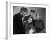 Lifeboat by Alfred Hitchcock with Hume Cronyn, Mary Anderson, John Hodiak and William Bendix., 1944-null-Framed Photo