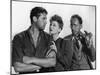 Lifeboat by Alfred Hitchcock with John Hodiak, Tallulah Bankhead and Henry Hull., 1944 (b/w photo)-null-Mounted Photo