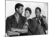Lifeboat by Alfred Hitchcock with John Hodiak, Tallulah Bankhead and Henry Hull., 1944 (b/w photo)-null-Mounted Photo