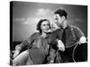 Lifeboat by Alfred Hitchcock with Mary anderson and Hume Cronyn, 1944 (b/w photo)-null-Stretched Canvas