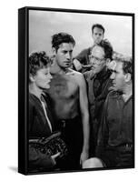 Lifeboat by Alfred Hitchcock with Tallulah Bankhead, John Hodiak, Henry Hull and William Bendix, 19-null-Framed Stretched Canvas