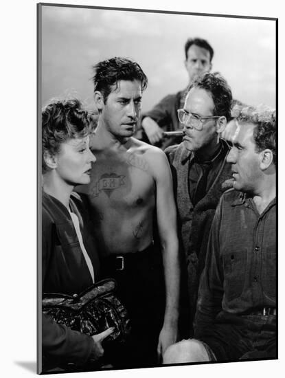 Lifeboat by Alfred Hitchcock with Tallulah Bankhead, John Hodiak, Henry Hull and William Bendix, 19-null-Mounted Photo