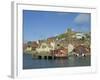 Lifeboat, Harbour and Church, Whitby, North Yorkshire, England, United Kingdom, Europe-Hunter David-Framed Photographic Print