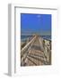 Lifeboat Station Pier-Veneratio-Framed Photographic Print