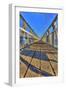 Lifeboat Station Walkway-Veneratio-Framed Photographic Print