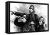 Lifeboatmen, C1870-null-Framed Stretched Canvas