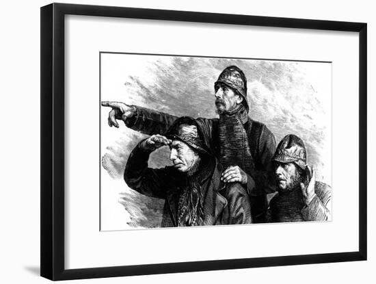 Lifeboatmen, C1870-null-Framed Art Print