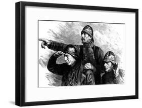 Lifeboatmen, C1870-null-Framed Art Print