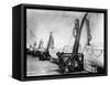 Lifeboats on the Titanic-null-Framed Stretched Canvas