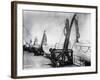 Lifeboats on the Titanic-null-Framed Photographic Print