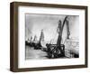 Lifeboats on the Titanic-null-Framed Photographic Print