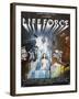 Lifeforce, French poster, 1985. © Cannon Films/courtesy Everett Collection-null-Framed Art Print