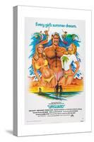 LIFEGUARD, center: Sam Elliott, 1976.-null-Stretched Canvas