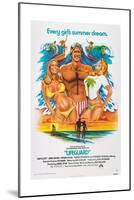 LIFEGUARD, center: Sam Elliott, 1976.-null-Mounted Premium Giclee Print