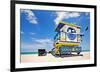 Lifeguard House Miami Beach-null-Framed Art Print