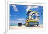 Lifeguard House Miami Beach-null-Framed Art Print