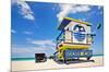 Lifeguard House Miami Beach-null-Mounted Art Print