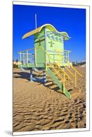 Lifeguard House South Beach FL-null-Mounted Premium Giclee Print