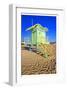 Lifeguard House South Beach FL-null-Framed Art Print