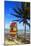 Lifeguard Hut on a Beach, Puerto Rico-George Oze-Mounted Photographic Print