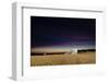 Lifeguard hut on the beach, Santa Monica State Beach, Santa Monica, California, USA-Panoramic Images-Framed Photographic Print