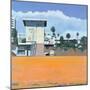 Lifeguard Hut on the Beach, Santa Monica, USA, 2002-Peter Wilson-Mounted Giclee Print