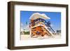 Lifeguard Hut South Beach FL-null-Framed Art Print