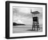 Lifeguard Observation Tower-null-Framed Art Print