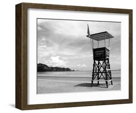 Lifeguard Observation Tower-null-Framed Art Print