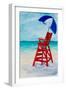 Lifeguard Post I-Julie DeRice-Framed Art Print