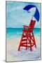 Lifeguard Post I-Julie DeRice-Mounted Art Print