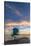 Lifeguard Stand at Sunset in Carlsbad, Ca-Andrew Shoemaker-Stretched Canvas